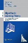 Marcus Hutter, Frank Stephan, Vladimir Vovk, Thomas Zeugmann - Algorithmic Learning Theory