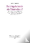 Tongendorff, Marius - Beichtgeheimnis als Täterschutz?