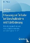 Julia Waage - Erfassung Der Teilhabe Bei Vorschulkindern Mit Fruhfoerderung