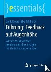 Goetz, Daniel, Reinhardt, Eike - Fuhrung: Feedback auf Augenhohe