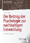 Flade, Antje - Der Beitrag der Psychologie zur nachhaltigen Entwicklung