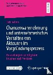 Liebers, Dirk - Chancenwahrnehmung und unternehmerisches Verhalten von Akteuren im Vorgründungsprozess