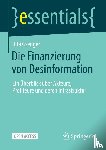Gsenger, Rita - Die Finanzierung von Desinformation