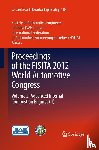  - Proceedings of the FISITA 2012 World Automotive Congress