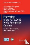  - Proceedings of the FISITA 2012 World Automotive Congress