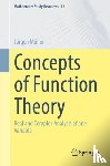 Muller, Jurgen - Concepts of Function Theory