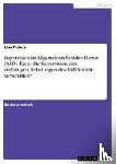 Peters, Lisa - Supervision im Allgemeinen Sozialen Dienst (ASD). Kann die Supervision den vielfältigen Belastungen des ASD Abhilfe verschaffen?