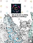 Coloring, Happy Arts - Animal coloring books INCREDIBLE CATS coloring books for adults.