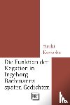 Kazaoka, Yuuki - Die Funktion der Negation in Ingeborg Bachmanns späten Gedichten