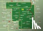  - Bandenburg-Berlin Sheet 11 Road Map 1:200 000