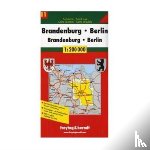  - Bandenburg-Berlin Sheet 11 Road Map 1:200 000