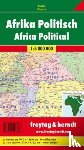  - Africa Map Provided with Metal Ledges/Tube 1:8 000 000