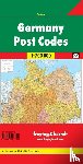  - Germany Post Codes Map 1:700 000