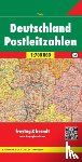  - Germany Post Codes Map 1:700 000