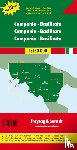  - Campania - Basilicata Road Map 1:150 000