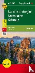  - Saxon Switzerland national park region, hiking map 1:25,000, with info guide