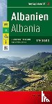  - F&B Wegenkaart Albanië 2-zijdig - Wegenkaart Schaal 1 : 150.000