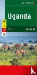  - Uganda, Straßenkarte 1:500.000, freytag & berndt