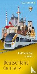  - freytag & berndt Rail Travel Map Deutschland 1:500.000