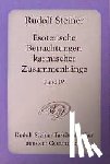 Steiner, Rudolf - Esoterische Betrachtungen karmischer Zusammenhänge IV