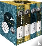 Nietzsche, Friedrich - Friedrich Nietzsche, Werke in vier Bänden (Menschliches, Allzu Menschliches - Also sprach Zarathustra - Jenseits von Gut und Böse - Götzendämmerung/Der Antichrist/Ecce Homo) (4 Bände im Schuber)