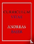 Baier, Andreas - Curriculum Vitae - Andreas Baier