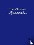 Wundt, Wilhelm Max - Voelkerpsychologie