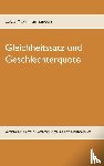 Sanders, Lukas Maximilian - Gleichheitssatz und Geschlechterquote