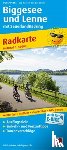  - Biggesee and Lenne, cycling map 1:50,000