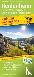  - Heidenheim, cycling and hiking map 1:60,000