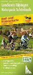  - District of Tubingen - Schoenbuch Nature Park, cycling and hiking map 1:50,000
