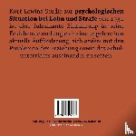 Lewin, Kurt - Die psychologische Situation bei Lohn und Strafe