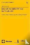 Eckardt, Sebastian - Das ultima ratio-Prinzip im Strafrecht
