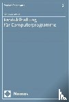 Meier, Stanislaus - Produkthaftung für Computerprogramme