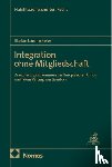 Lorenzmeier, Stefan - Integration ohne Mitgliedschaft