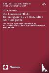 Schenk-Busch, Thea - Das konzernrechtliche Trennungsprinzip als Bestandteil des ordre public?