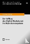 Schmid, Christian - Der Vollzug des Digital Markets Act im Mehrebenensystem