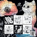 Publishing, Monsoon - Cats and Flowers Coloring Book for Adults