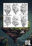 Publishing, Monsoon - Floating Fairy Homes Fairy Coloring Book for Adults Grayscale