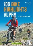 Zahn, Achim, Führer, Jan - 100 Bike Highlights Alpen