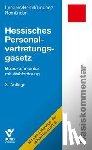Lenders, Dirk, Hertel, Angela, Lindner, Doreen, Romünder, Werner - Hessisches Personalvertretungsgesetz