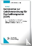Best, Dieter - Kommentar zur Gebührenordnung für Psychotherapeuten