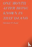 Aponte Alsina, Marta, Guardiola, Pablo, Jiménez Suriel, Yina - one month after being known in that island