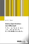 Hübner, Jennifer - Kleine Geschichten der Offenheit