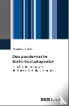 Schmitz, Benjamin - Das pandemische Sicherheitsdispositiv