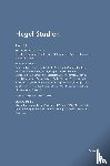 - Hegel-Studien / Hegel-Studien Band 35 (2000)