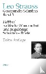Strauss, Leo - Hobbes' politische Wissenschaft und zugehörige Schriften - Briefe