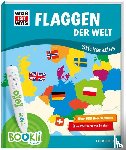 Baur, Manfred - BOOKii® WAS IST WAS Stickeratlas Flaggen der Welt.