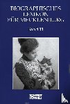  - Biographisches Lexikon für Mecklenburg / Biographisches Lexikon für Mecklenburg Band 11
