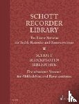  - Schott Recorder Library. Alt-Blockflöte und Basso continuo - The Finest Sonatas for Treble Recorder and Basso continuo. Partitur und Stimme.